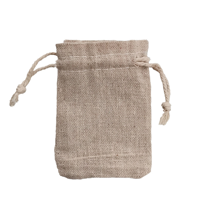 Bag Linen 7cm x 9cm Drawstring