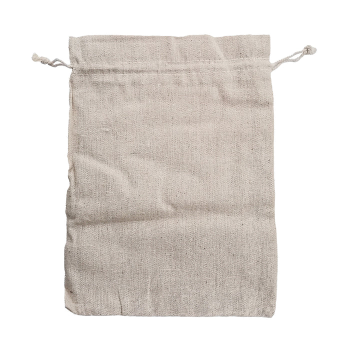 Bag Linen 21cm x 26cm Drawstring