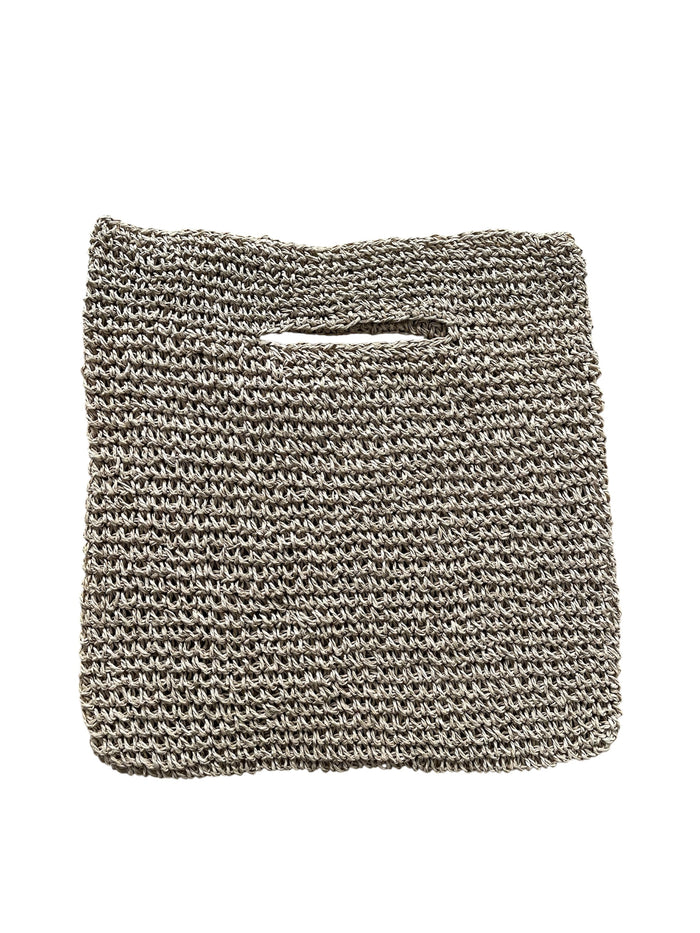 Raffia Bag - Portrait Natural 36cm (W) x 36cm (H)