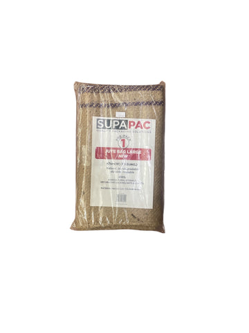 Jute Bag New 90kg Pre-Pack x1 Bag 67cm x 112cm
