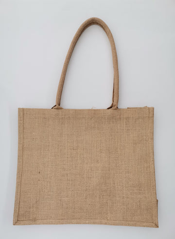 Bag Hessian Natural 41cm (W) x 34cm (H) No Zip