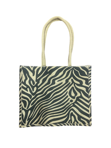 Bag Hessian 41 (W) 34 (H) Zebra