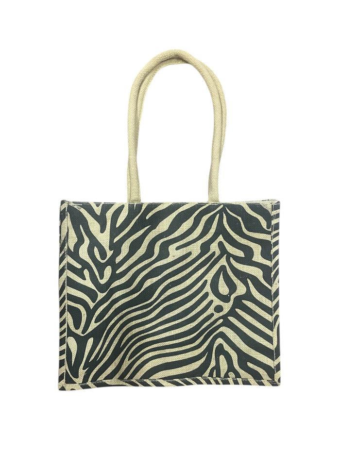 Bag Hessian 41 (W) 34 (H) Zebra