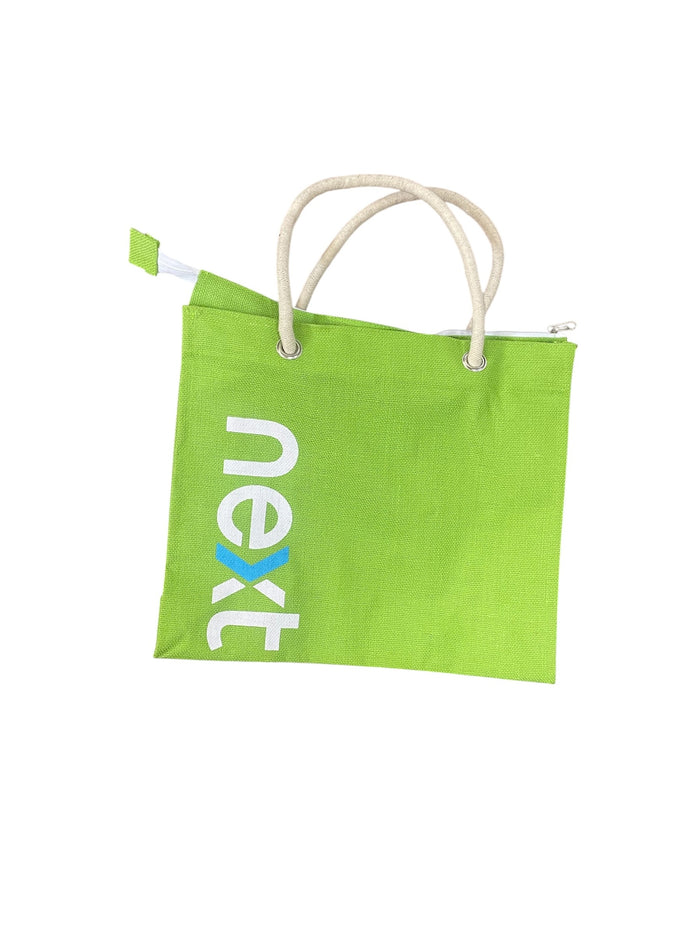 Bag Hessian 43cm (W) x 38cm (H) Legaplus Greeen