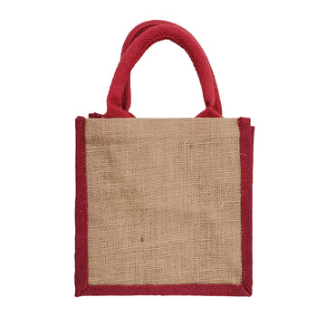 Bag Hessian 20W X 20H X 10G MAROON SP (J2)