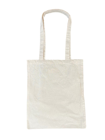 Bag Tote Calico 34cm (W) x 40cm (H) - Long Handle