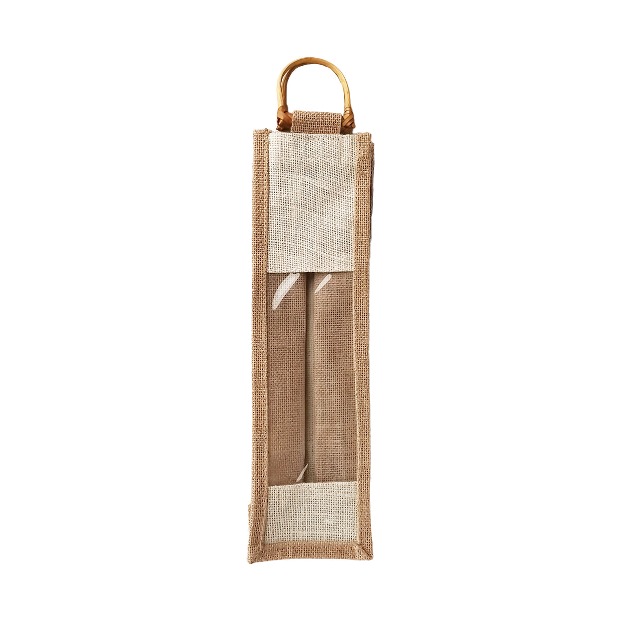 Bag Hessian 1 Wine WB306A 10x36x10cm