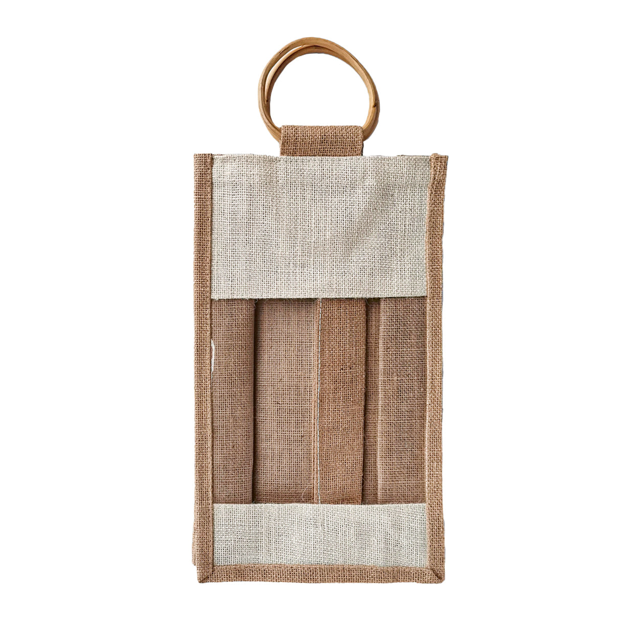 Bag Hessian 2 Wine WB306B 20x36x10cm