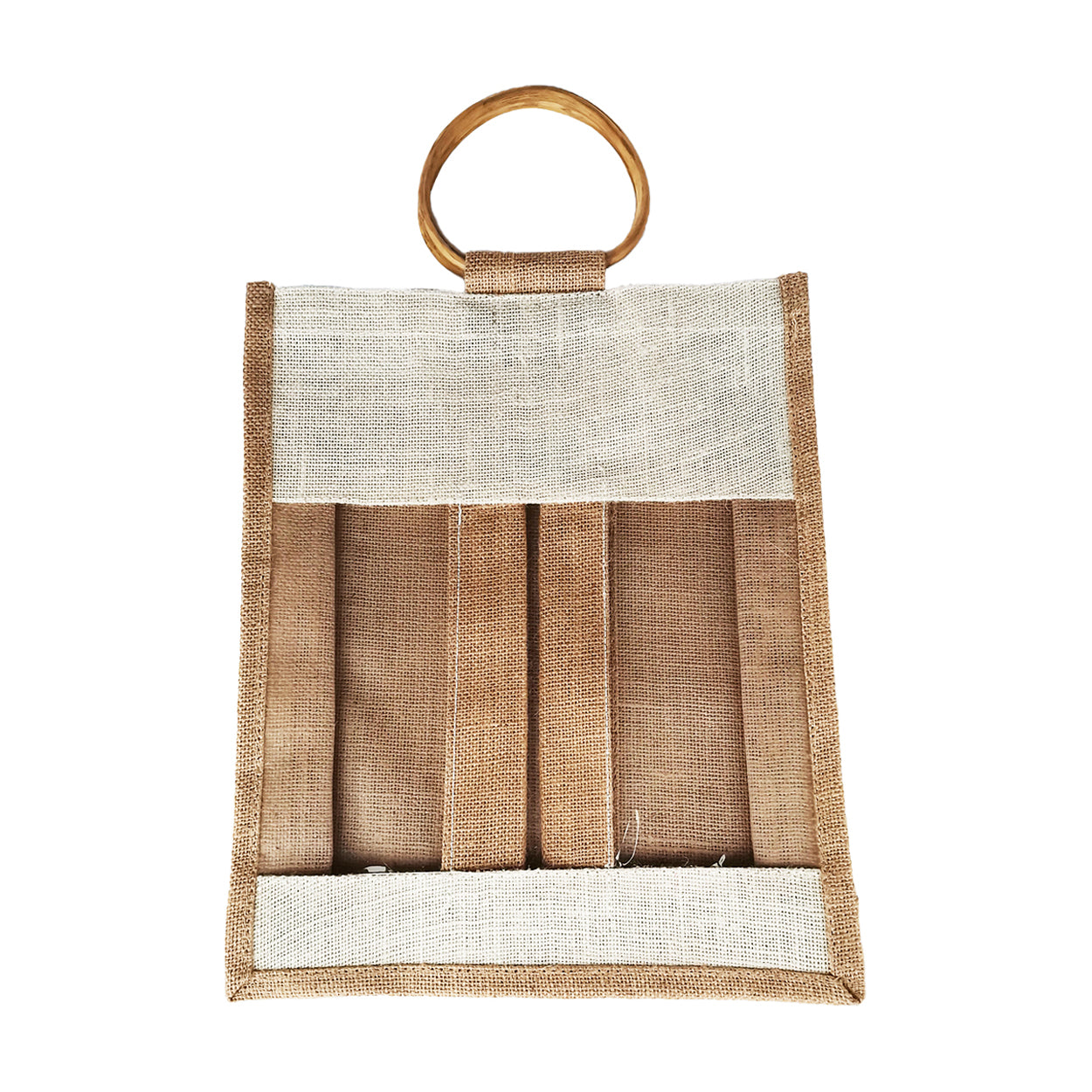 Bag Hessian 3 Wine WB305B 36x30x10