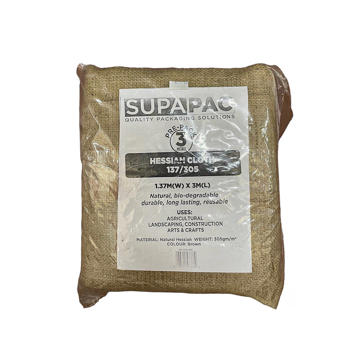 Hessian-Cloth 137/305 x3m