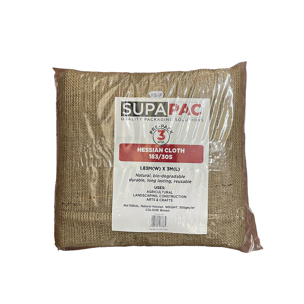 Hessian Cloth 183/305 x 3m