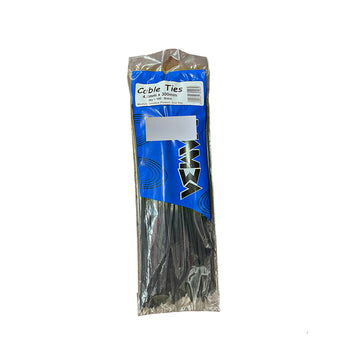 Cable Ties 4.8mm x 300mm 100 Black/White