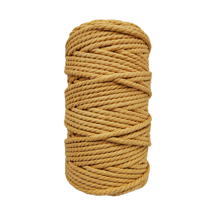 Cotton Mustard 309 3Ply 500g 4mm x 80m