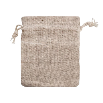 Bag Linen 11cm x 10 cm D/String HES 20A