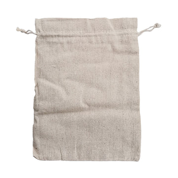 Bag Linen 21cm x 26cm D/String HES20F