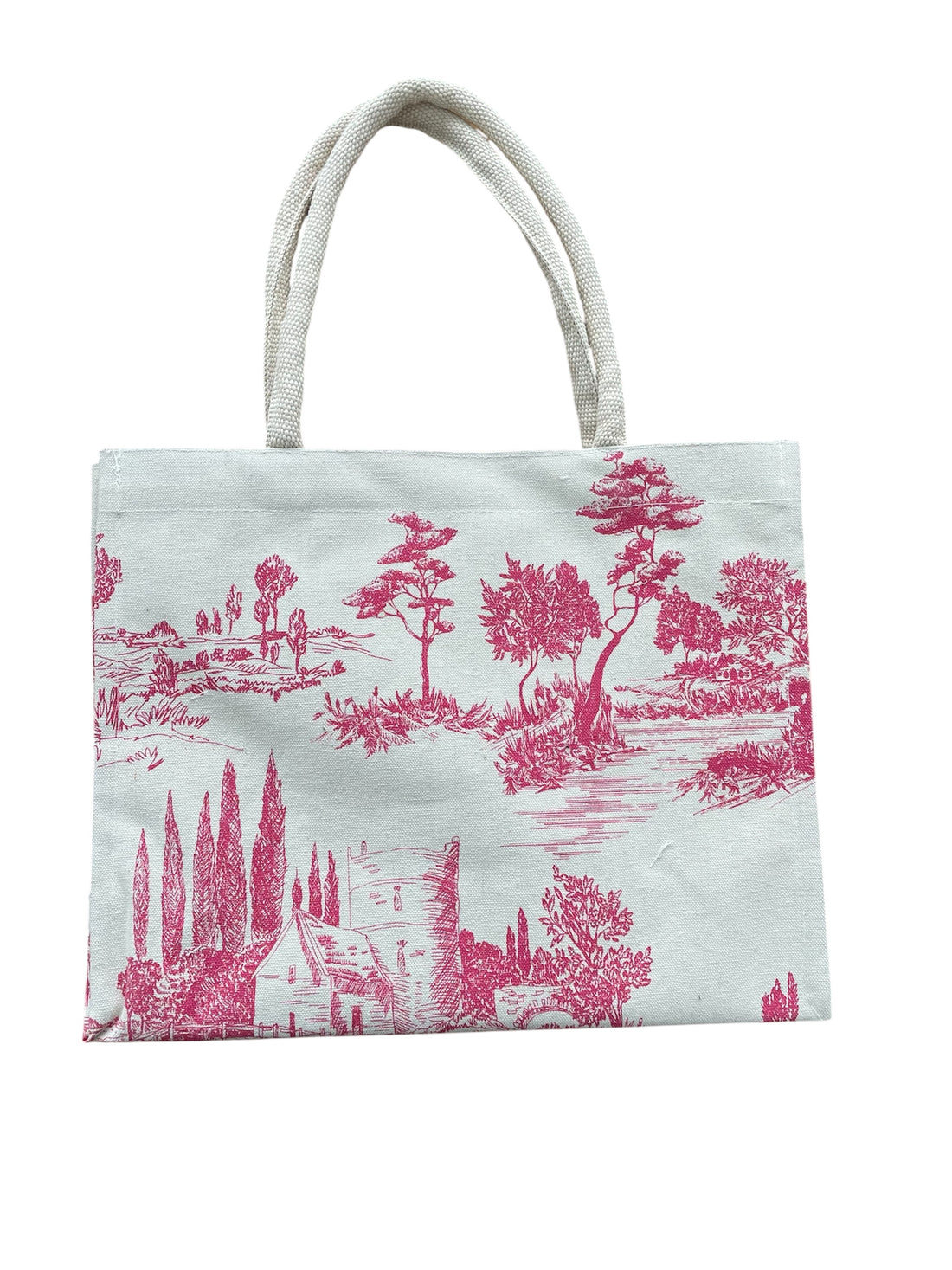 Porcelain Print Tote Bag - 37cm (W) x 30cm (H)